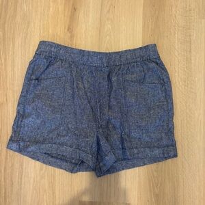 Old navy denim linen shorts